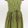 Run and Fly Frida Kahlo Print Cotton Tea Dress - Image 2