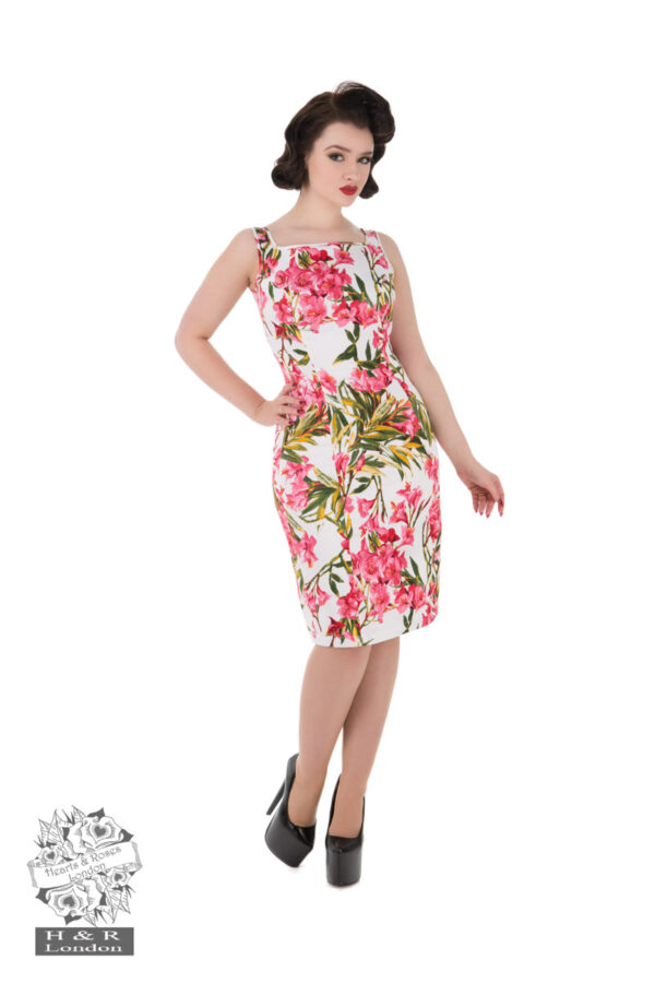 Maureen Wiggle Dress by Hearts & Roses London