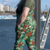 Orangutan Stretch Cotton Twill Unisex Dungarees by Run & Fly - Image 3