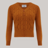 Cable Knit Cardigan by the Seamstress of Bloomsbury - Image 11