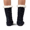 Navy Unisex Slipper Sock from Cozy Sole - Image 3