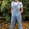 Sugar & Sloth Stretch Twill Dungarees from Run and Fly - Image 6