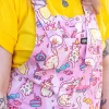 Party Cats Stretch Twill Dungarees by Run & Fly x The Mushroom Babes - Image 3