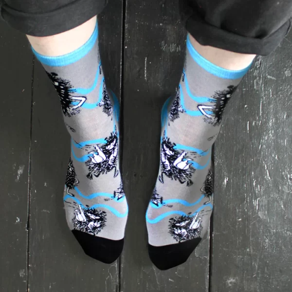 Moomin Stinky Mens Socks by House of Disaster