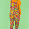 Tutti Frutti Stretch Twill Dungarees by Run and Fly - Image 2