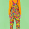 Tutti Frutti Stretch Twill Dungarees by Run and Fly - Image 4