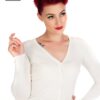 Ivory Cardigan by Hearts & Roses London - Image 3