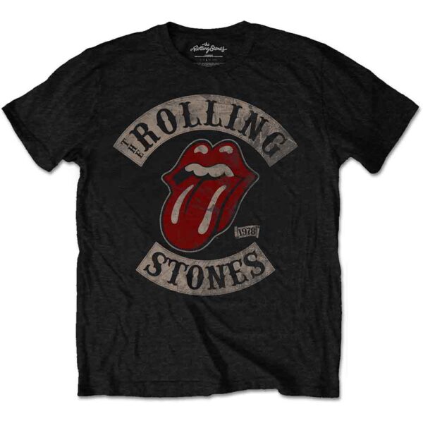 Rolling Stones Tour 1978 T Shirt *Licensed Product*