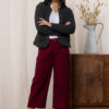 Charlie Mulberry Cropped Trousers by Lily & Me - Image 3